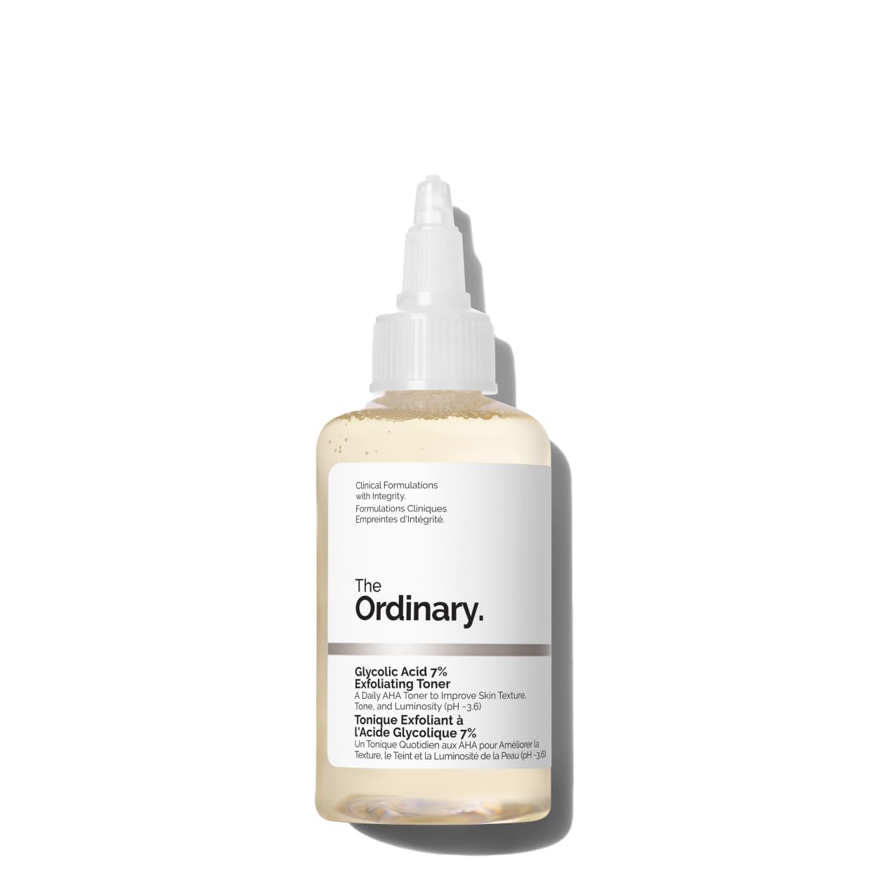 The Ordinary Glycolic Acid 7% Exfoliating Toner, Brightening and Smoothing Daily Toner for More Even-Looking Skin Tone